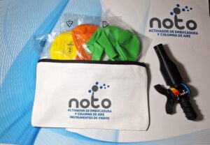 Nueva presentación noto, activador de embocadura y columna de aire