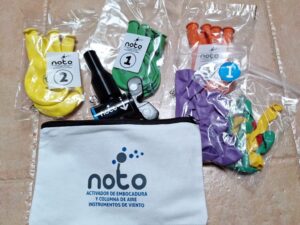Nueva presentación noto, activador de embocadura y columna de aire